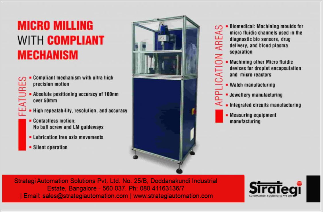 Micro Milling with Compliant Mechanism