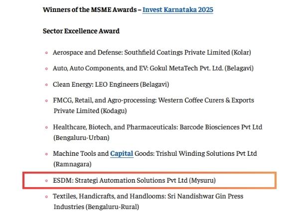 AwardInvest3 Industrial robotics integration