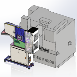 Front Load MTR Front Load Machine Tending Robot